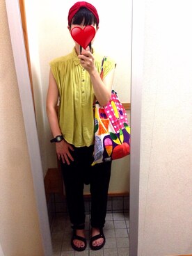 まりまりさん（レディース・161cm）の夏コーディネート