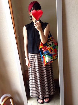 まりまりさん（レディース・161cm）の夏コーディネート