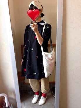 「note et silence （ノートエシロンス）のアイテム（その他シューズ）」を使った、まりまりさん（レディース・161cm）の秋コーディネート