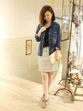 tomoさん（レディース・162cm）の春コーディネート