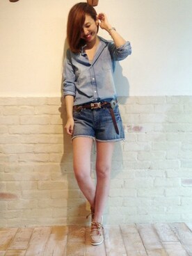 tomoさん（レディース・162cm）の夏コーディネート