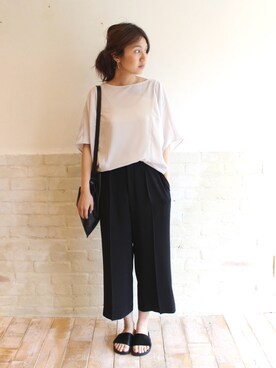 tomoさん（レディース・165cm）の夏コーディネート