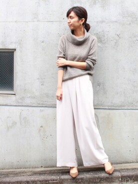 tomoさん（レディース・165cm）の冬コーディネート