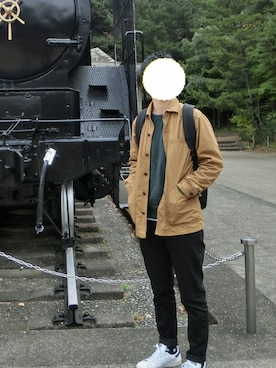 「The Herschel Supply Co. Brand（ハーシェルサプライ）のアイテム」を使った、けんたろーさん（メンズ・168cm）の冬コーディネート