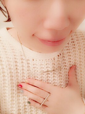「バー」｜marukoさん（レディース・161cm）の冬コーディネート
