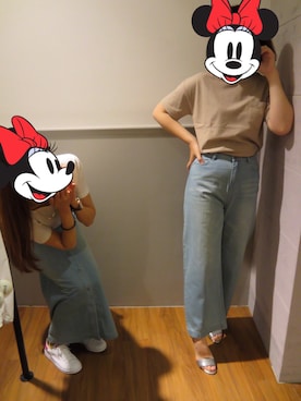 張雅如さん（レディース・163cm）の春コーディネート