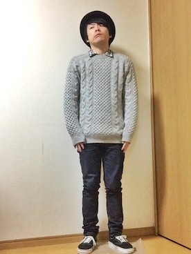 ®さん（メンズ・165cm）の秋コーディネート