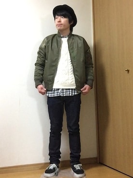 ®さん（メンズ・165cm）の冬コーディネート