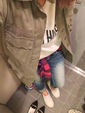 mana**さん（レディース・151cm）の秋コーディネート