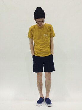 ナカニシアキラさん（メンズ・172cm）の春コーディネート