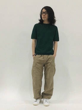 ナカニシアキラさん（メンズ・172cm）の春コーディネート