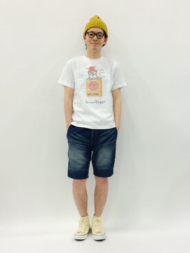 ナカニシアキラさん（メンズ・172cm）の春コーディネート