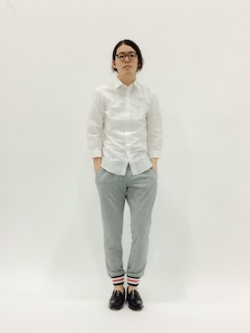 ナカニシアキラさん（メンズ・172cm）の春コーディネート