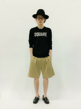 ナカニシアキラさん（メンズ・172cm）の春コーディネート