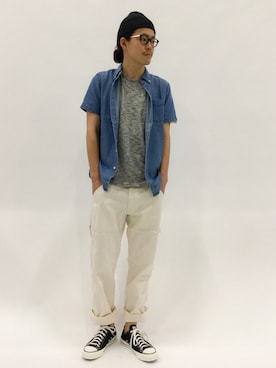 ナカニシアキラさん(メンズ・172cm)の夏コーディネート