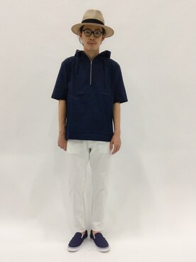 ナカニシアキラさん(メンズ・172cm)の夏コーディネート