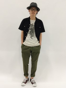 ナカニシアキラさん(メンズ・172cm)の夏コーディネート