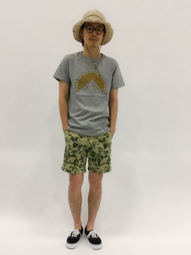 ナカニシアキラさん（メンズ・172cm）の夏コーディネート