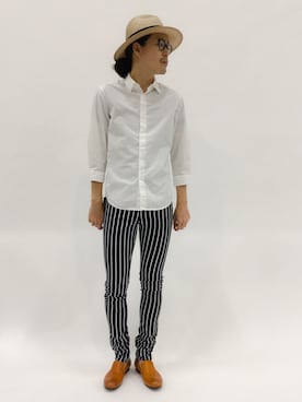 ナカニシアキラさん（メンズ・172cm）の夏コーディネート