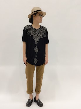 ナカニシアキラさん（メンズ・172cm）の夏コーディネート