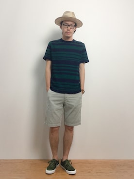 ナカニシアキラさん(メンズ・172cm)の夏コーディネート