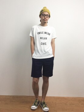 ナカニシアキラさん(メンズ・172cm)の夏コーディネート