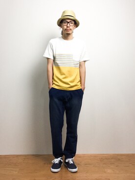 ナカニシアキラさん(メンズ・172cm)の夏コーディネート