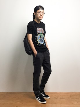 ナカニシアキラさん（メンズ・172cm）の夏コーディネート