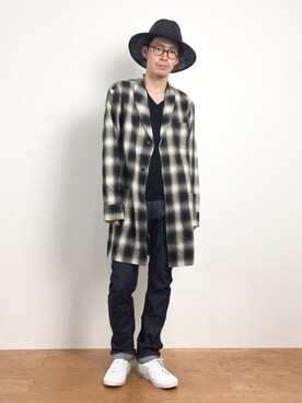 ナカニシアキラさん（メンズ・172cm）の夏コーディネート