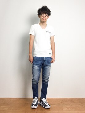 ナカニシアキラさん(メンズ・172cm)の夏コーディネート