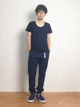 ナカニシアキラさん（メンズ・172cm）の夏コーディネート