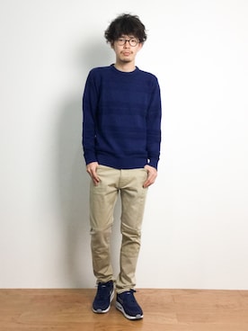 ナカニシアキラさん（メンズ・172cm）の夏コーディネート