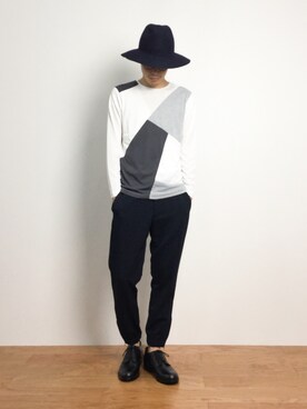 ナカニシアキラさん（メンズ・172cm）の夏コーディネート