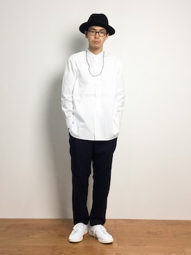 ナカニシアキラさん（メンズ・172cm）の夏コーディネート