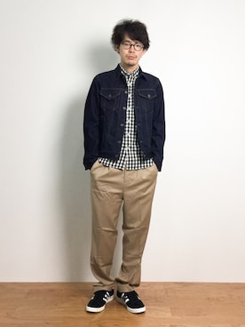 ナカニシアキラさん（メンズ・172cm）の夏コーディネート