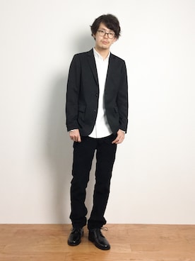 ナカニシアキラさん（メンズ・172cm）の秋コーディネート