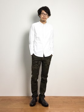 ナカニシアキラさん(メンズ・172cm)の秋コーディネート