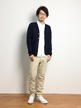 ナカニシアキラさん（メンズ・172cm）の秋コーディネート