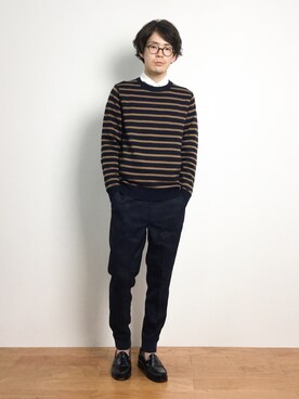 ナカニシアキラさん(メンズ・172cm)の秋コーディネート