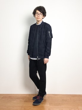 ナカニシアキラさん(メンズ・172cm)の秋コーディネート