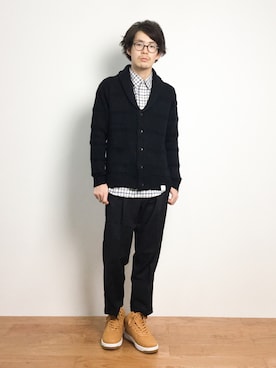 ナカニシアキラさん(メンズ・172cm)の秋コーディネート