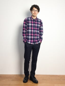 ナカニシアキラさん(メンズ・172cm)の秋コーディネート