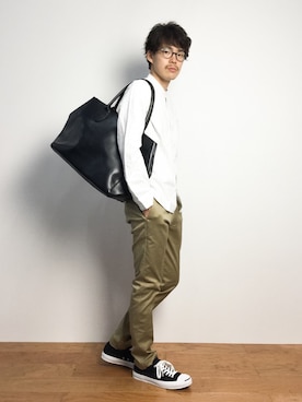 ナカニシアキラさん（メンズ・172cm）の秋コーディネート