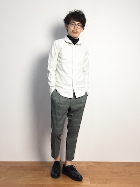 ナカニシアキラさん(メンズ・172cm)の秋コーディネート