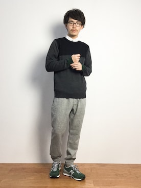 ナカニシアキラさん(メンズ・172cm)の秋コーディネート