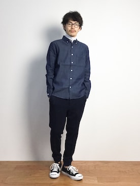 ナカニシアキラさん(メンズ・172cm)の秋コーディネート