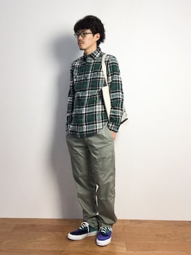 ナカニシアキラさん（メンズ・172cm）の秋コーディネート