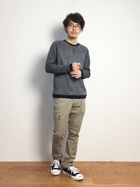 ナカニシアキラさん（メンズ・172cm）の秋コーディネート