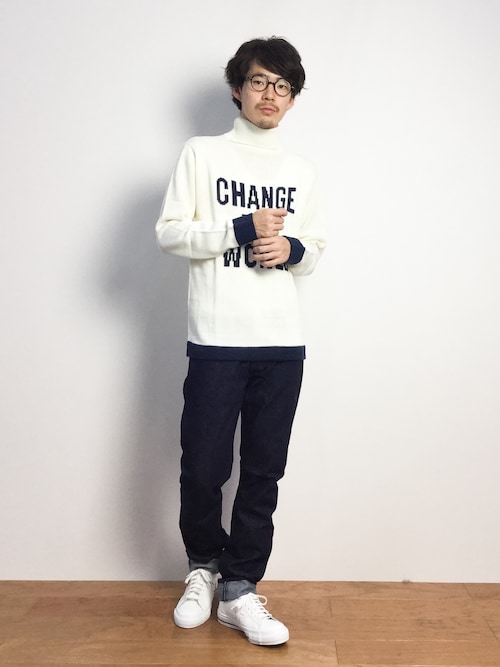 ナカニシアキラ Zozotown Converseのスニーカーを使ったコーディネート Wear