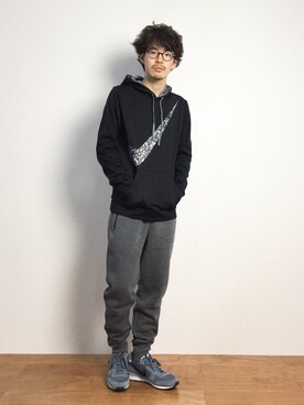 ナカニシアキラさん（メンズ・172cm）の秋コーディネート